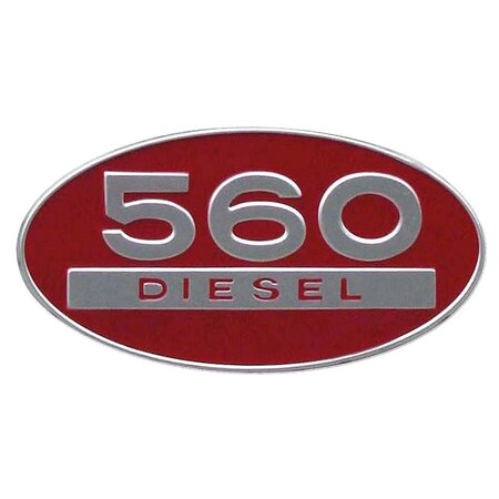 Aftermarket IHS718 Side Oval Emblem  Fits International IHS718-STR